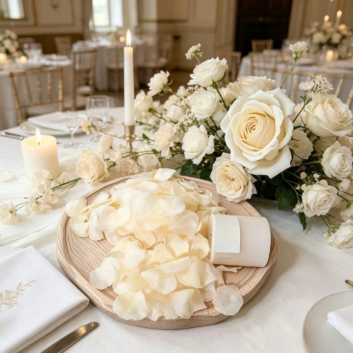 Flowerva  Proposal Scene Decor & Wedding Confetti —Champagne