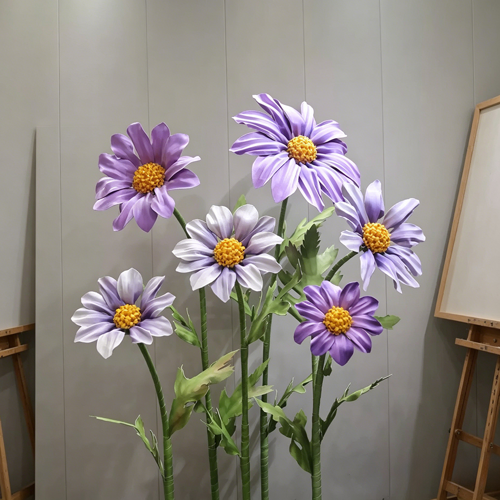 Flowerva Lavender Daisy Premium Decor