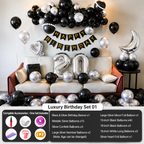 Flowerva Birthday Party Balloon Set Atmosphere Scene Decoration