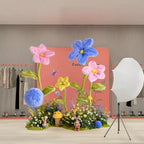 Flowerva Fuzzy Whimsy Aisle Flower Wedding Decoration