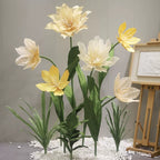 Flowerva Sheer Petal Undulation Premium Decor