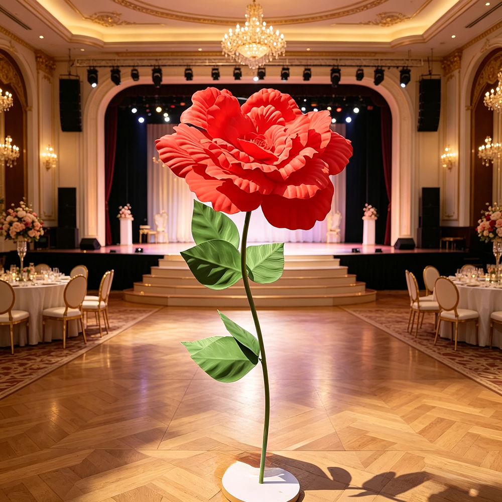 Flowerva Peony Sheer Opulence Premium Decor