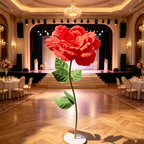 Flowerva Peony Sheer Opulence Premium Decor