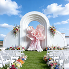 Flowerva Couture Crinkle Art Installation