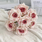Flowerva  Cappuccino-Hued Premium Faux Rose
