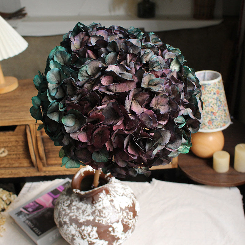 Flowerva Luxurious Large-Leaf Preserved Flower Branch | Eternal Bloom