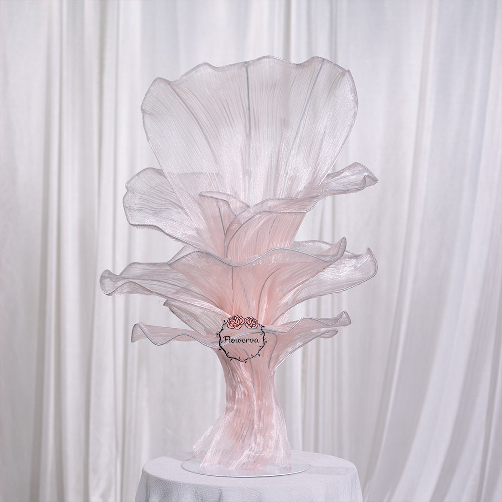 Flowerva Airy Light Pink Veil Eternal Table Flower