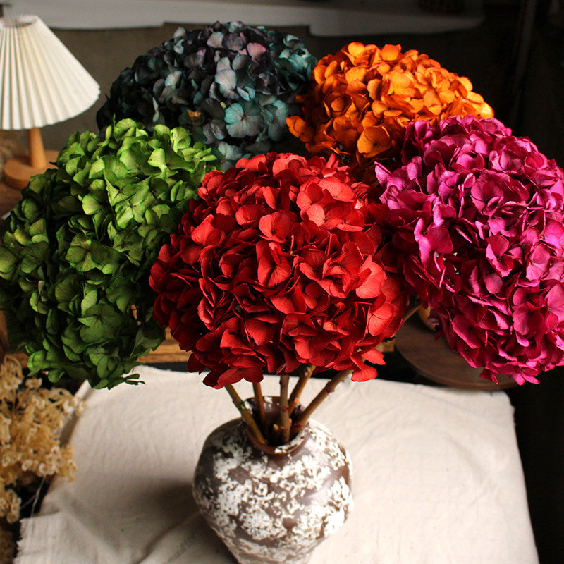 Flowerva Luxurious Large-Leaf Preserved Flower Branch | Eternal Bloom
