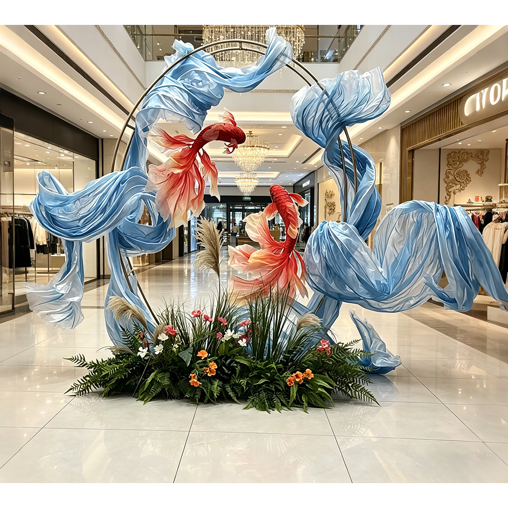 Flowerva Betta Aetherial Swim Premium Decor