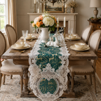 Luxury European Lace Table Runner
