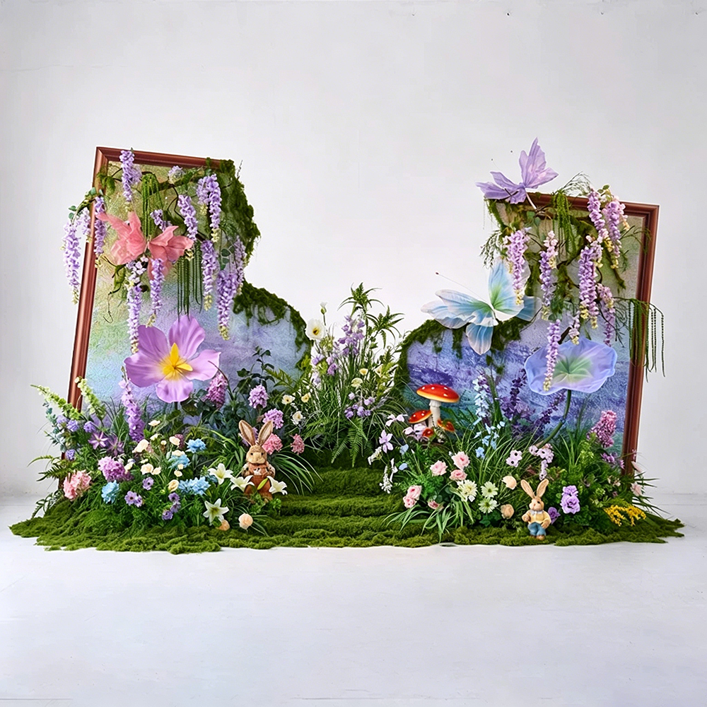 Flowerva Enchanted Frame Nook Premium Decor