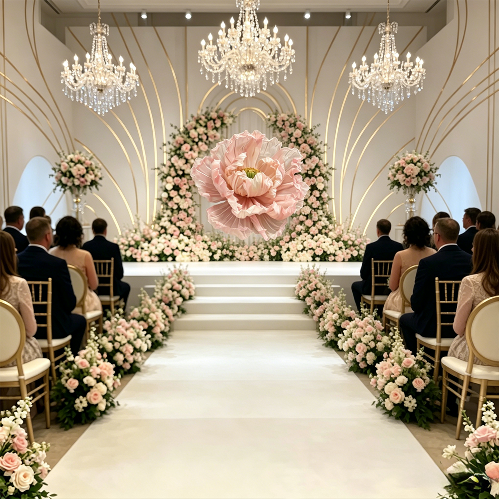 Flowerva Gentle Curve Premium Decor
