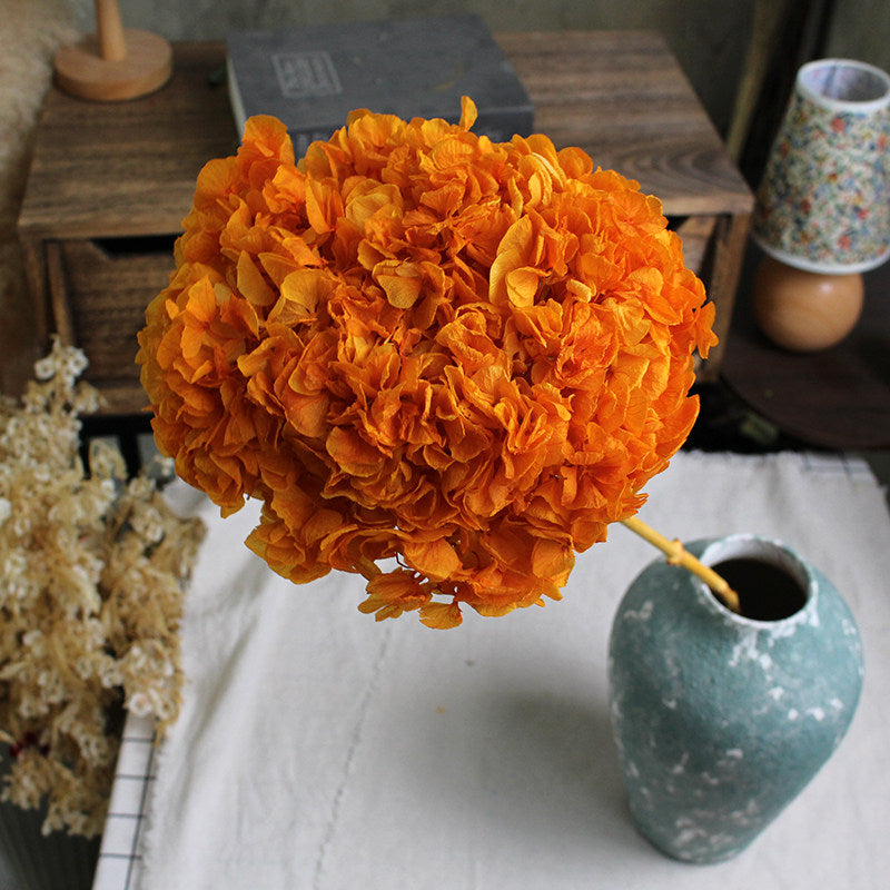 Flowerva Luxurious Large-Leaf Preserved Flower Branch | Eternal Bloom