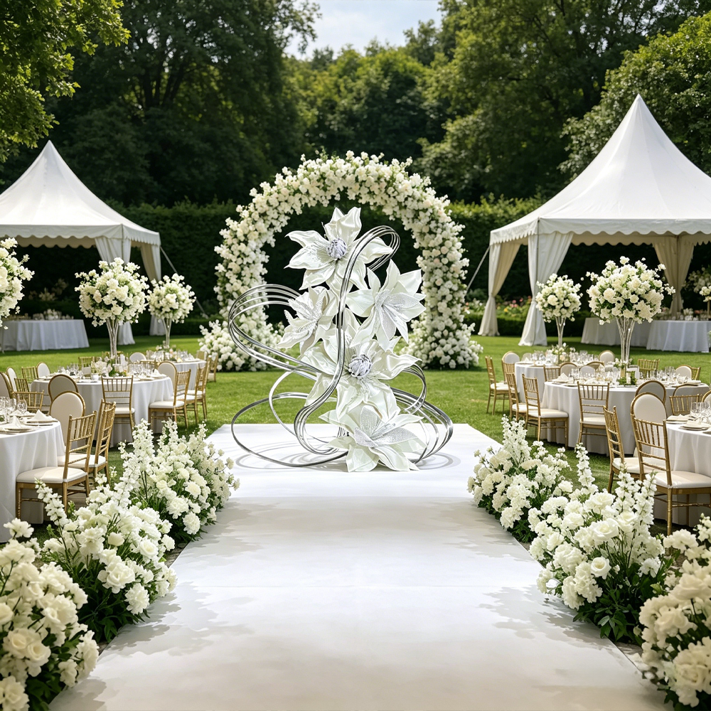 Flowerva Celestial Weave Statement Premium Decor
