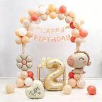 Flowerva Cartoon Animal Balloon Arch Kit for Birthday Party Decoration