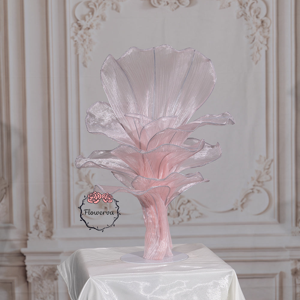 Flowerva Airy Light Pink Veil Eternal Table Flower