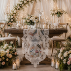Luxury European Lace Table Runner