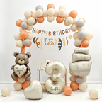 Flowerva Cartoon Animal Balloon Arch Kit for Birthday Party Decoration
