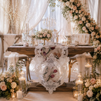 Luxury European Lace Table Runner