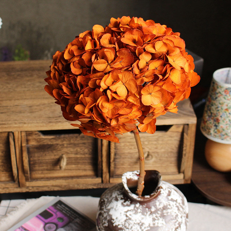 Flowerva Luxurious Large-Leaf Preserved Flower Branch | Eternal Bloom