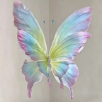 Flowerva Prismatic Butterfly Art Accent