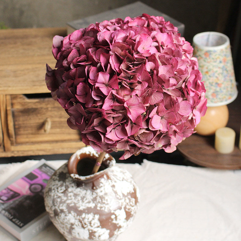 Flowerva Luxurious Large-Leaf Preserved Flower Branch | Eternal Bloom