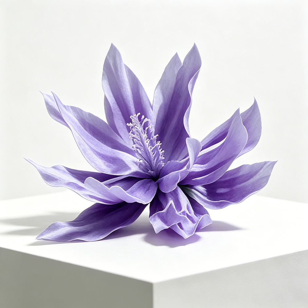 Flowerva Lavender Night Bloom Premium Decor