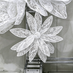 Flowerva Lace Silhouette Floral Art Installation