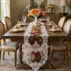 Luxury European Lace Table Runner