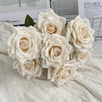 Flowerva  Cappuccino-Hued Premium Faux Rose