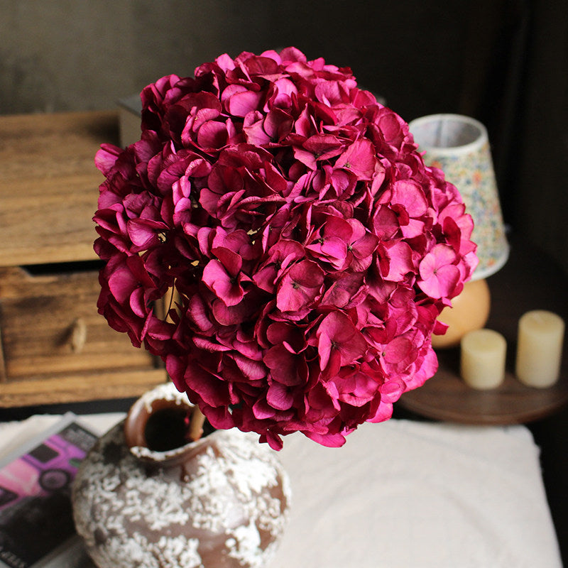 Flowerva Luxurious Large-Leaf Preserved Flower Branch | Eternal Bloom