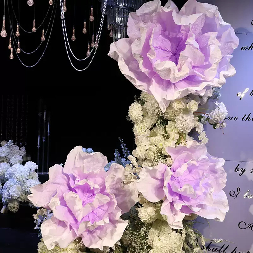 Flowerva Crinkle Layered Formwork Premium Decor