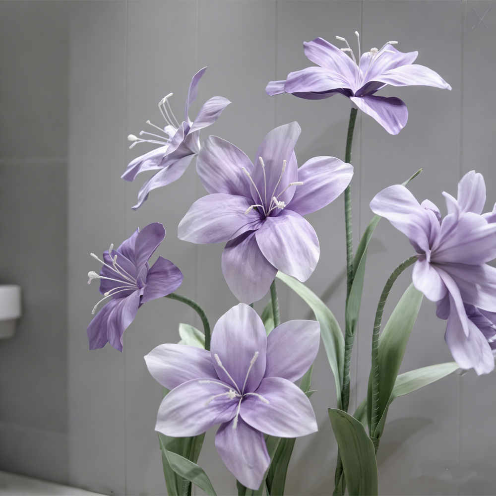 Flowerva Ethereal Purple Lily Premium Flower
