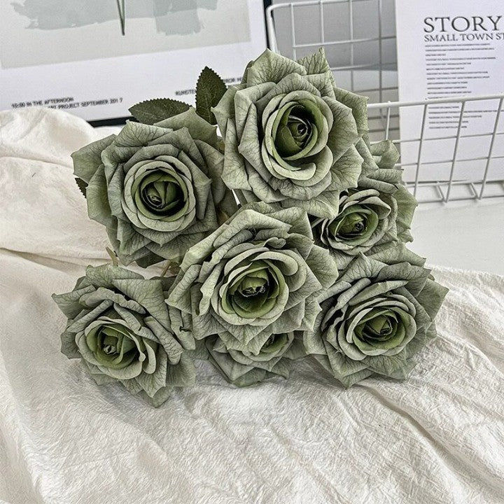 Flowerva  Cappuccino-Hued Premium Faux Rose