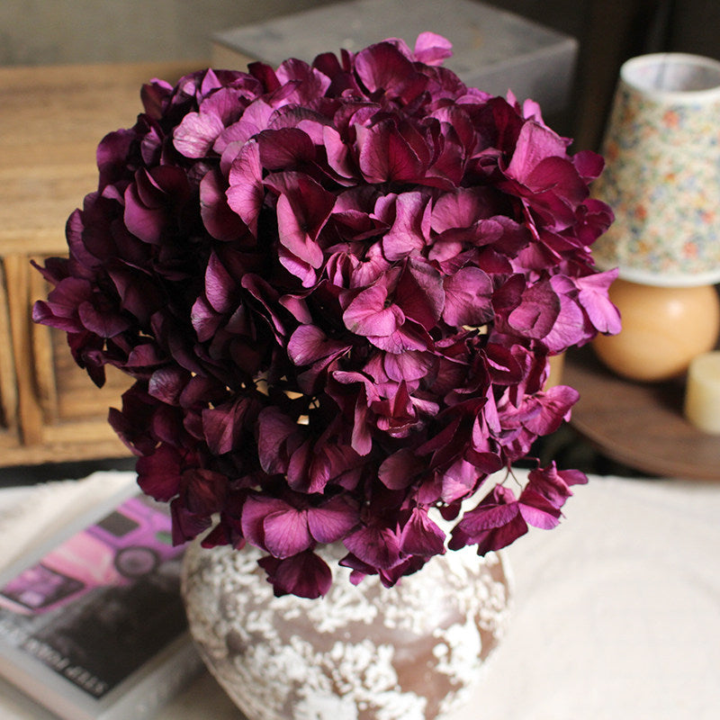 Flowerva Luxurious Large-Leaf Preserved Flower Branch | Eternal Bloom