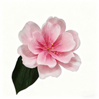 Flowerva Peach Blossom Aetheria Bloom Premium Decor