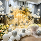Flowerva Indoor Marriage Proposal Scene Decoration Balloon Set