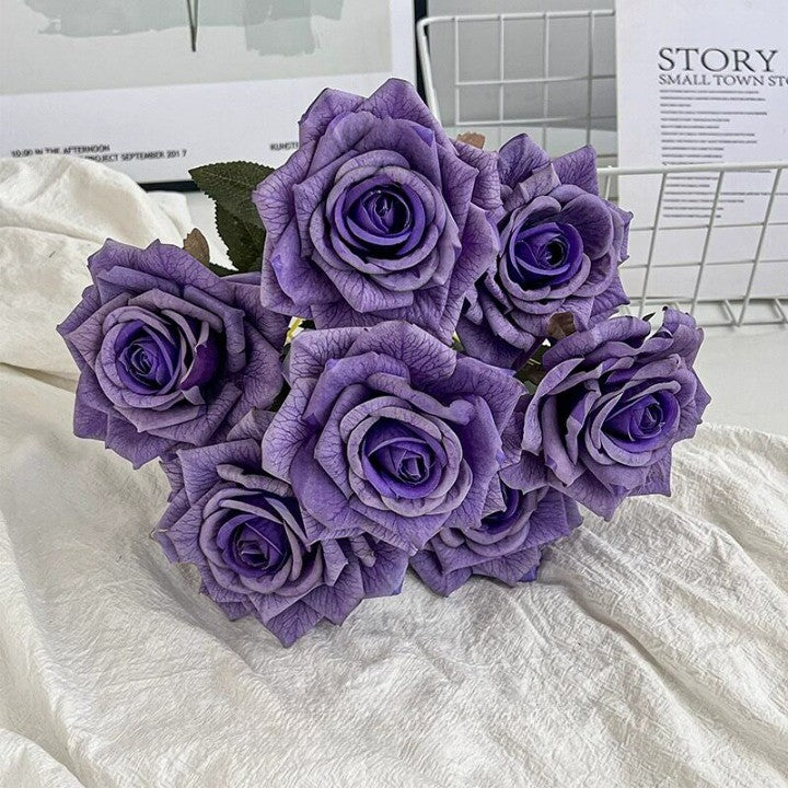 Flowerva  Cappuccino-Hued Premium Faux Rose