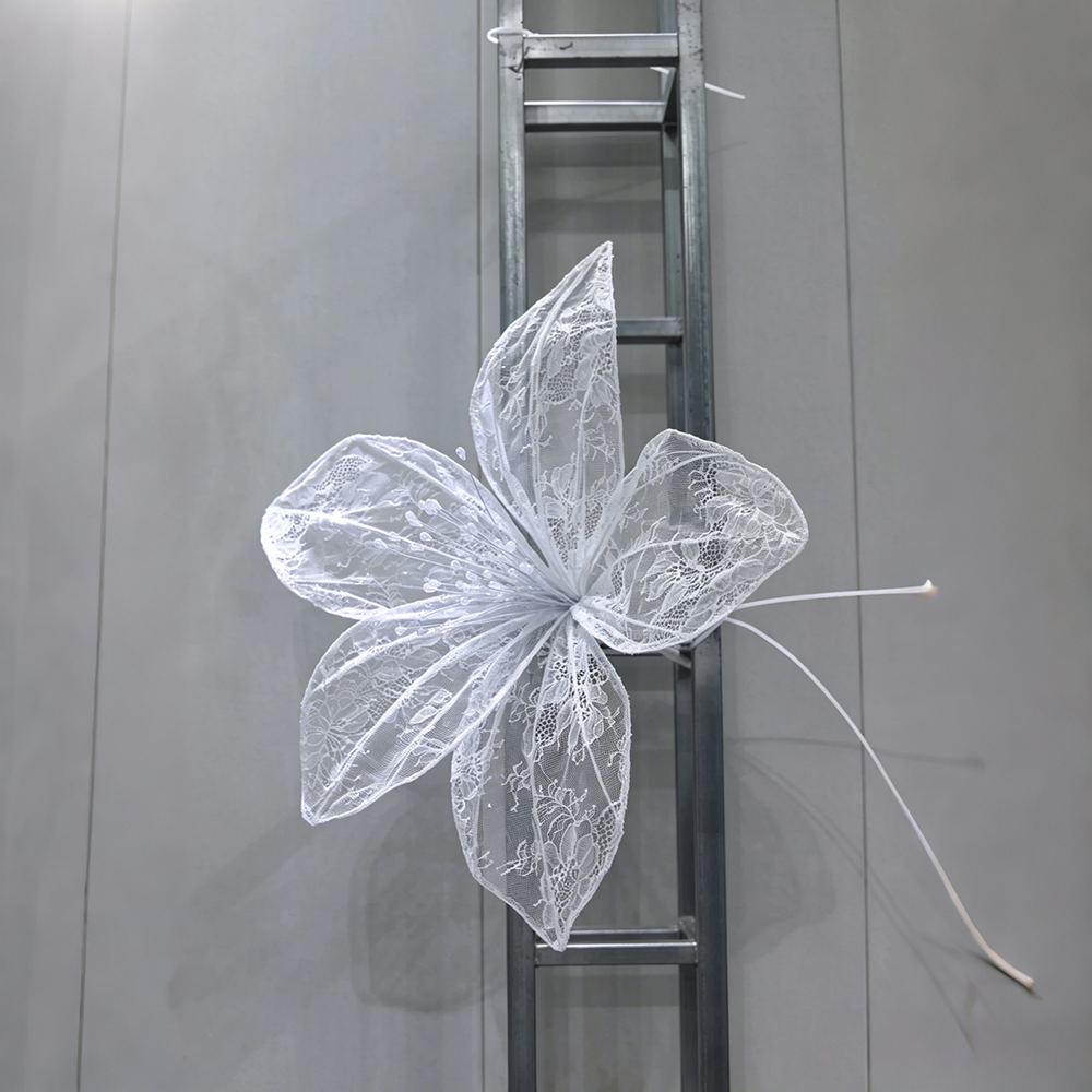 Flowerva Lace Silhouette Bloom Art Installation