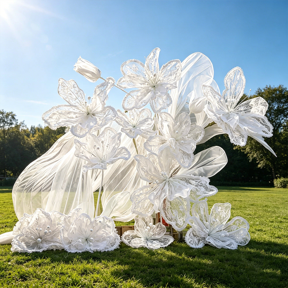 Flowerva Lace Sanctuary Art Installation