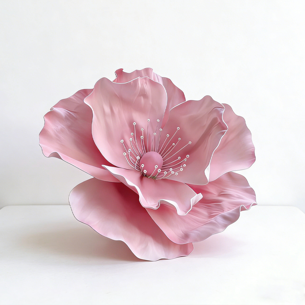 Flowerva Luminous Poppy Pink Premium Flower
