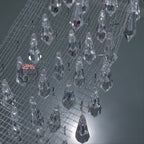 Flowerva Beaded Wire Mesh Wedding Decor