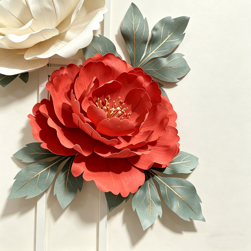 Flowerva Imperial Peony Premium Flower