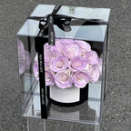 Premium Eternal Rose Lavender Bucket Valentine's Gift Box
