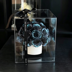 Premium Eternal Rose Navy Blue Bucket Valentine's Gift Box