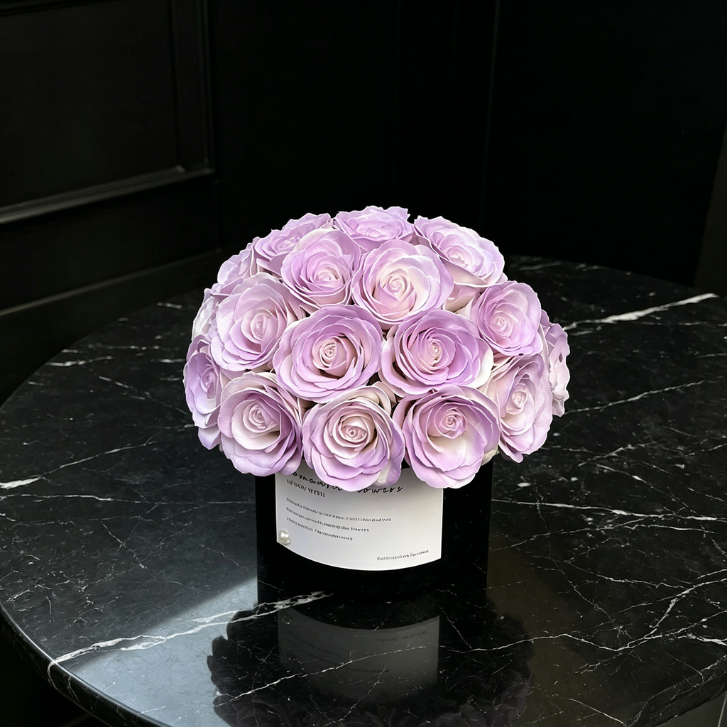 Premium Eternal Rose Bucket Valentine's Gift Box