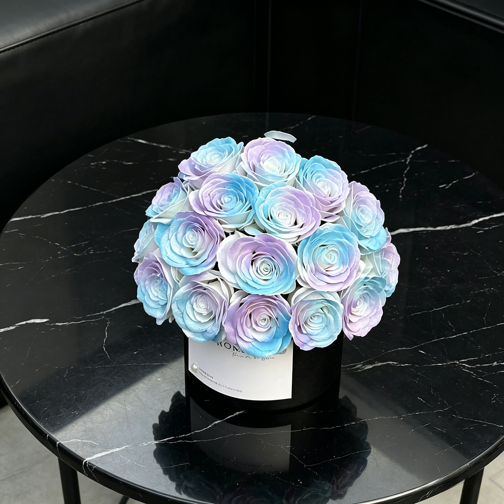 Premium Eternal Rose Bucket Valentine's Gift Box
