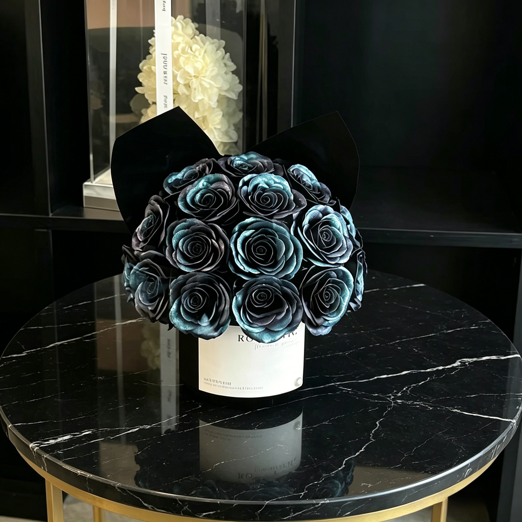 Premium Eternal Rose Bucket Valentine's Gift Box