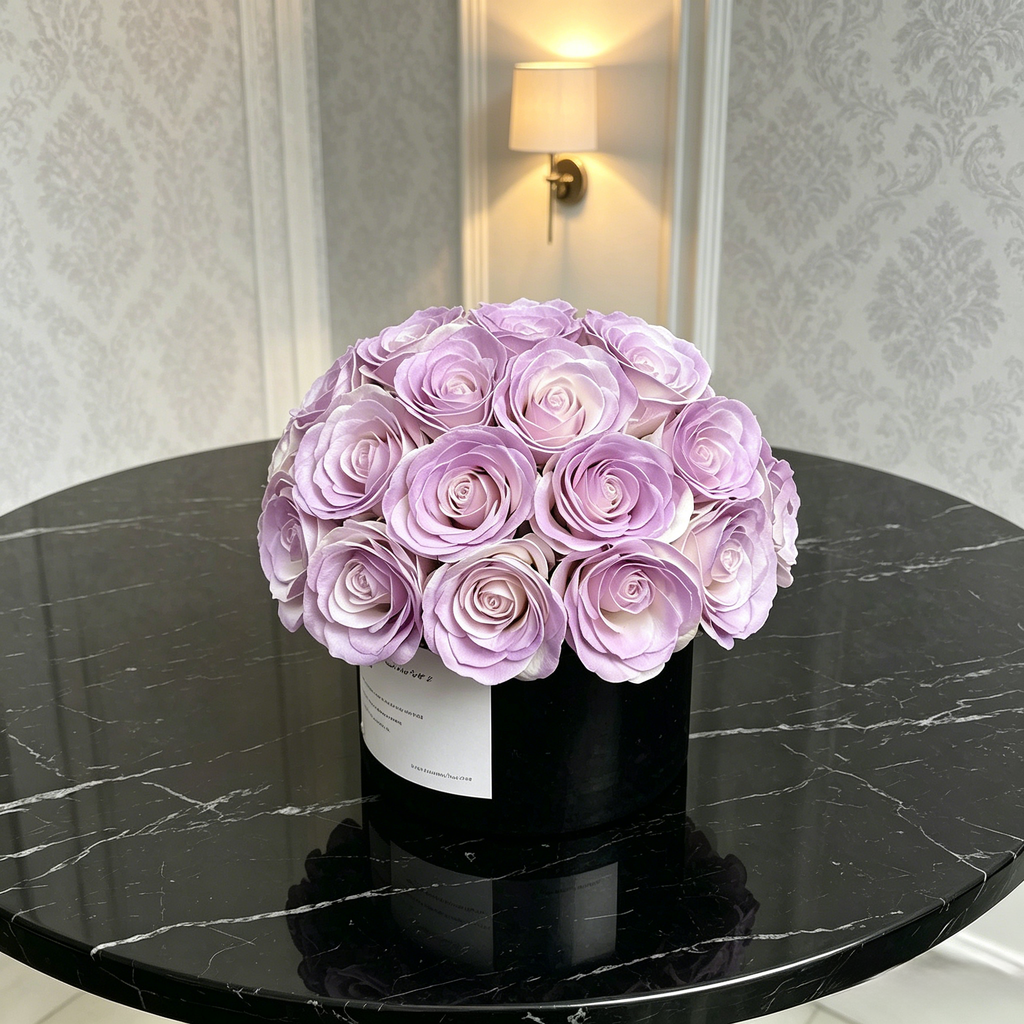 Premium Eternal Rose Bucket Valentine's Gift Box