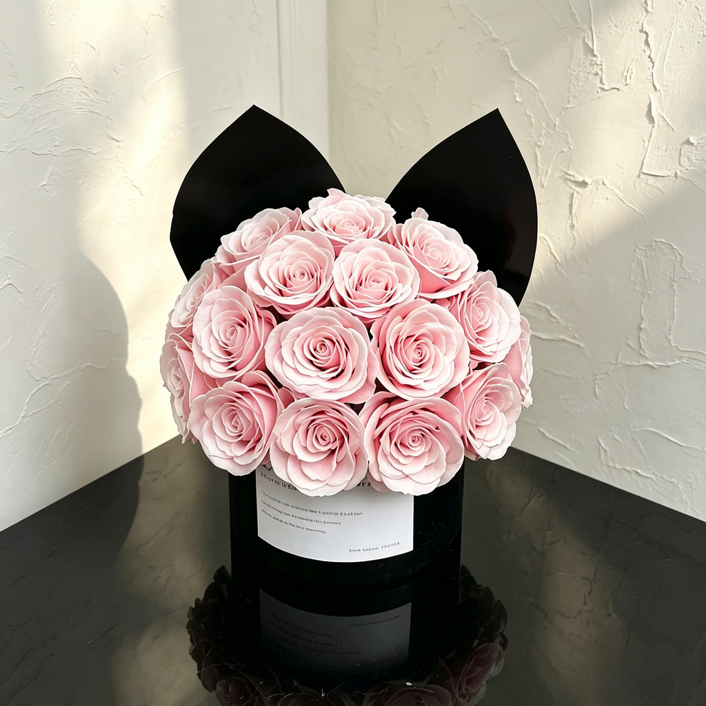 Premium Eternal Rose Bucket Valentine's Gift Box